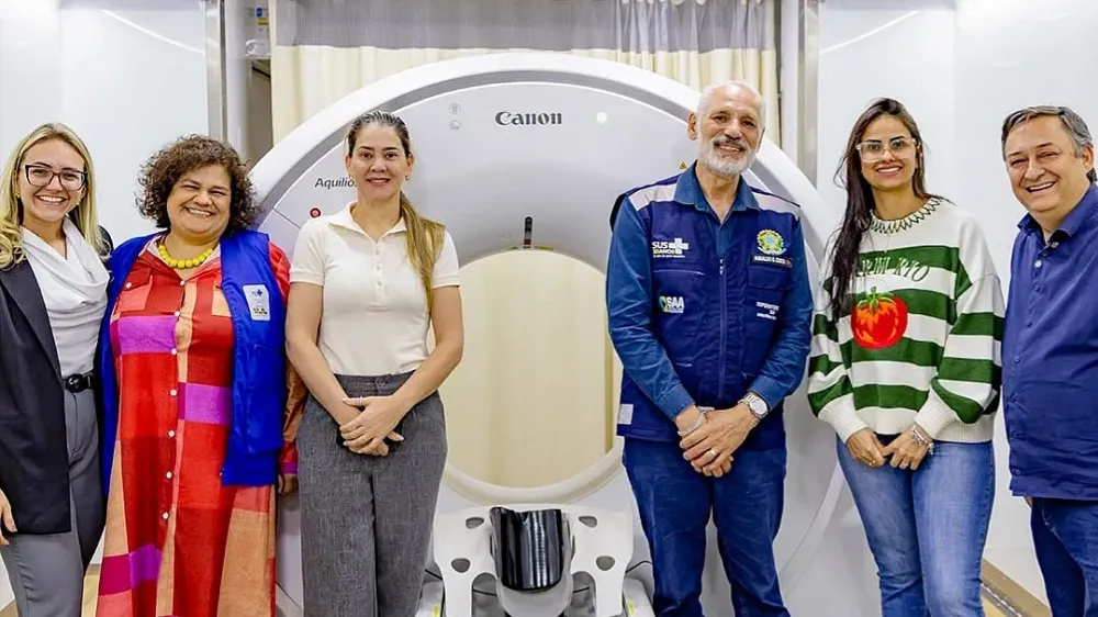 Carreta do SUS inicia exames de tomografia e ultrassonografia em São Gabriel do Oeste