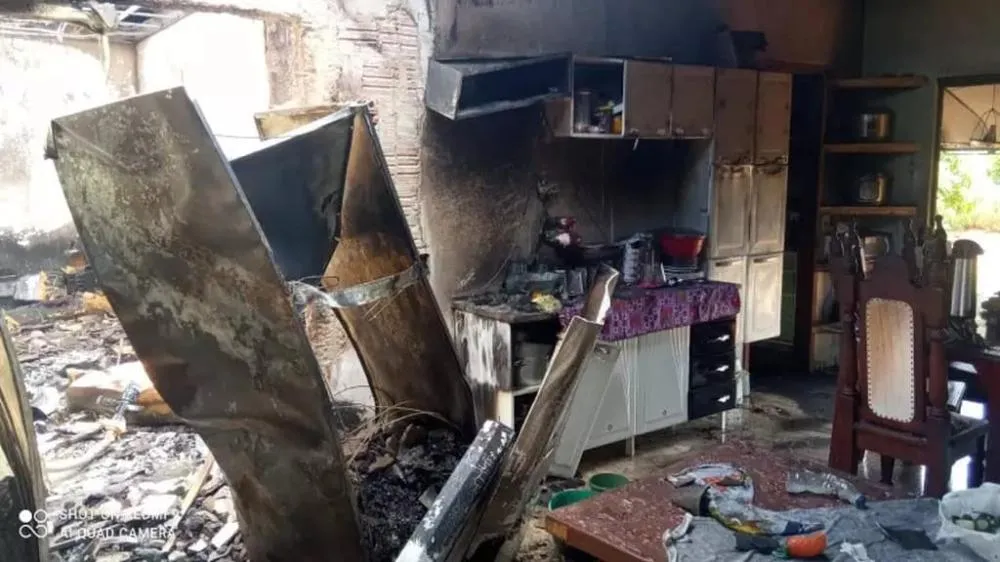 Idoso fica em estado grave após ser agredido e incendiado pelo filho
