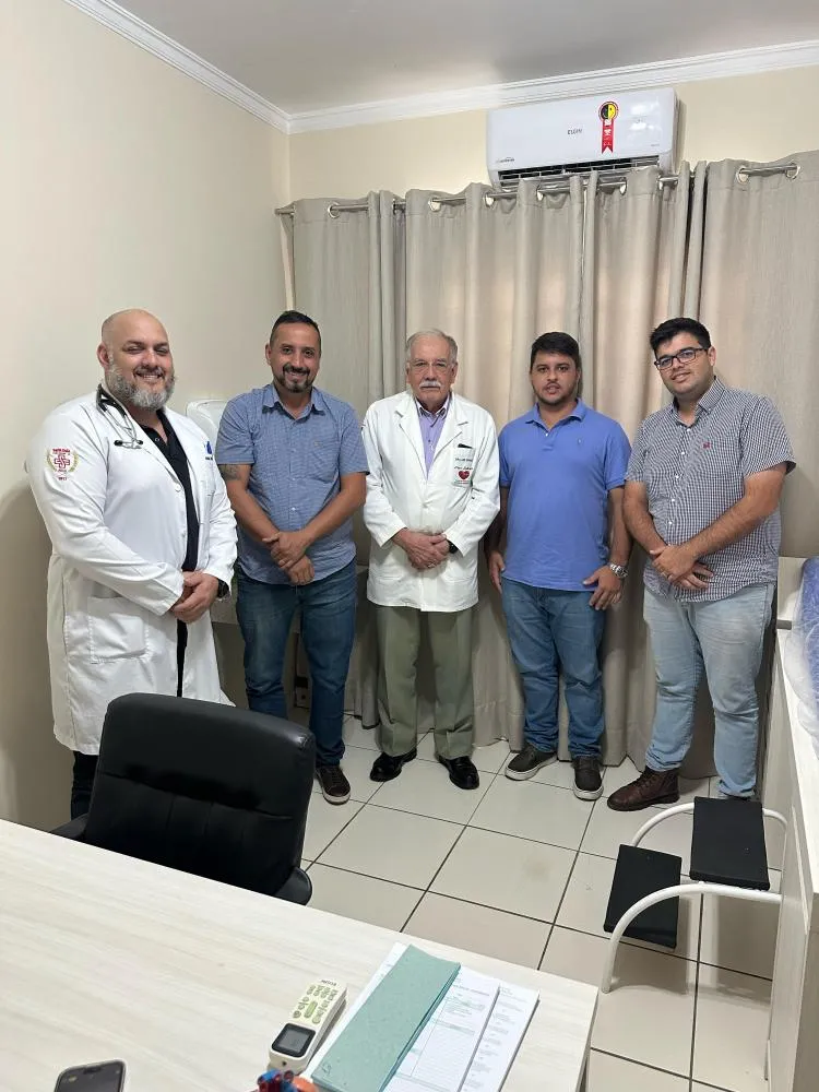 Vereadores de Rio Verde buscam investimentos para saúde e esporte junto ao deputado federal Luiz Ovando