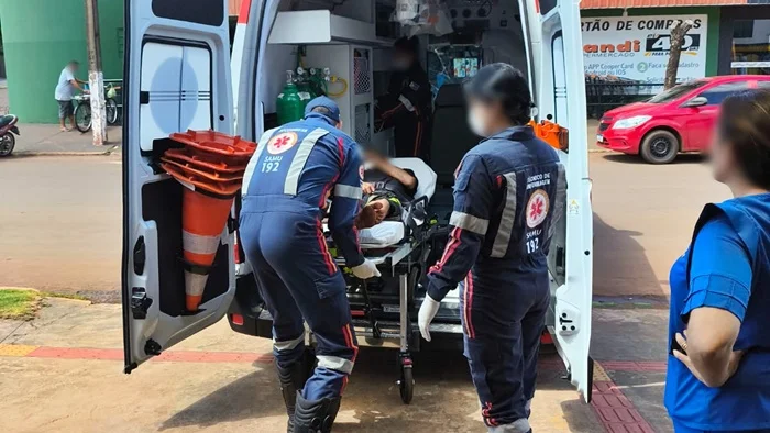 Homem de 42 anos é esf4queado no bairro fênix em São Gabriel do Oeste