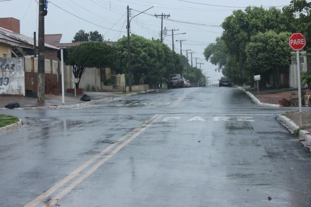 Fim de semana deve ter chuvas moderadas e tempestades pontuais em Mato Grosso do Sul