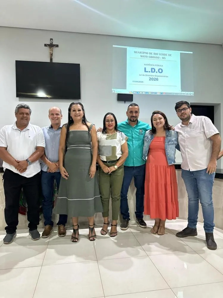 Vereadores participam da Audiência Pública da LDO 2025 em Rio Verde