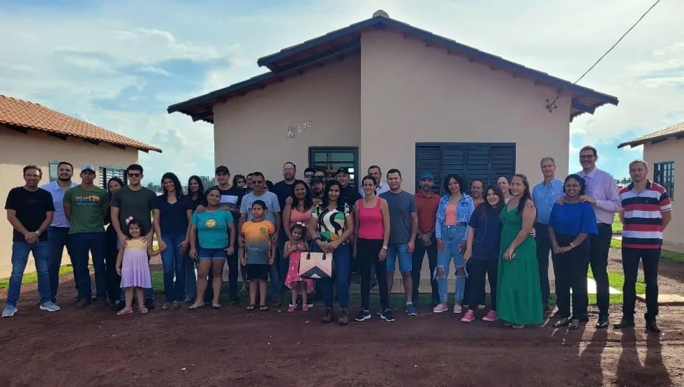 Prefeitura entrega mais 22 casas e reforça compromisso com a habitação em São Gabriel do Oeste